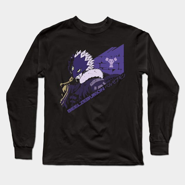 digimon beelzebumon Long Sleeve T-Shirt by DeeMON